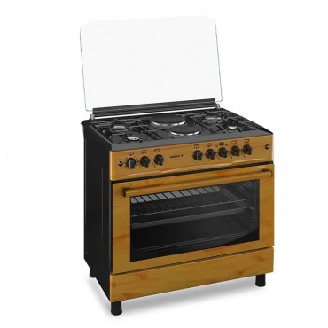 Maxi 60x90 Gas Cooker (4+2) WOOD